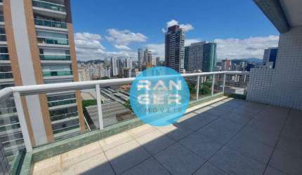 Apartamento com 3 dormitórios à venda, 127 m² por R$ 2.200.000,00 - Boqueirão - Santos/SP