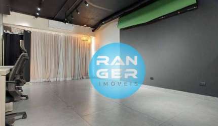 Sala para alugar, 50 m² por R$ 3.761,00/mês - Valongo - Santos/SP