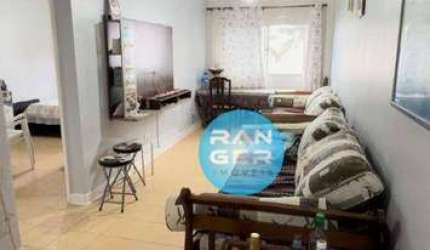 Apartamento com 1 dormitório à venda, 39 m² por R$ 213.000 - Tupi - Praia Grande/SP