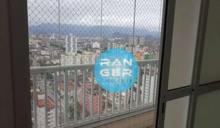 Apartamento com 2 dormitórios à venda, 69 m² por R$ 720.000 - Encruzilhada - Santos/SP