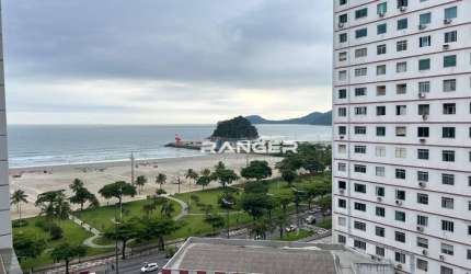 Apartamento 3 dormitórios com vista Mar - José Menino - Santos
