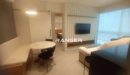 Apartamento com 1 dormitório para alugar, 52 m² por R$ 5.600,00/mês - Boqueirão - Santos/SP
