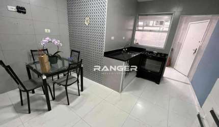 Apartamento com 2 dormitórios à venda, 105 m² por R$ 770.000,00 - Boqueirão - Santos/SP