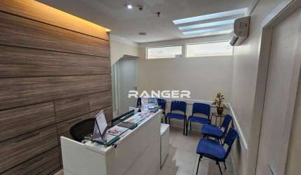 Sala Duplex The Blue para venda com 2 vagas de garagem - Santos