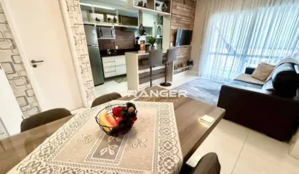 Apartamento com 1 dormitório no bairro do Gonzaga em Santos