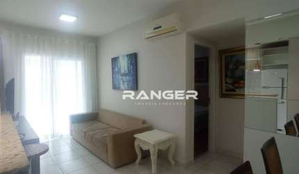 Apartamento com 1 dormitório para alugar, 54 m² por R$ 5.500,00/mês - Gonzaga - Santos/SP