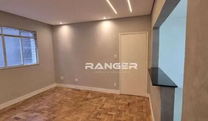 Apartamento com 3 dormitórios, 80 m² - venda por R$ 480.000,00 ou aluguel por R$ 4.200,00/mês - Aparecida - Santos/SP