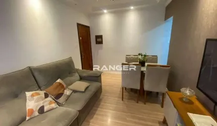 Apartamento com 2 dormitórios à venda, 67 m² por R$ 372.000,00 - Marapé - Santos/SP