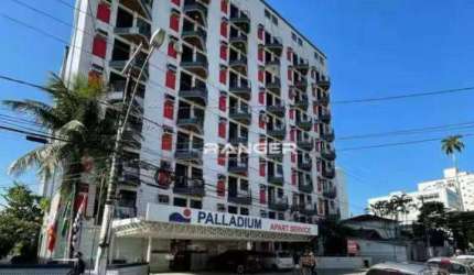 Apartamento com 1 dormitório à venda, 36 m² por R$ 260.000 - Centro - São Vicente/SP