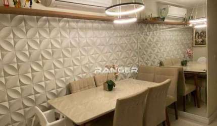 Apartamento com 3 dormitórios à venda, 84 m² por R$ 850.000,00 - Marapé - Santos/SP