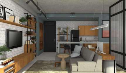 Apartamento para Venda em Florianópolis, Coqueiros, 1 dormitório, 1 suíte, 1 banheiro, 1 vaga