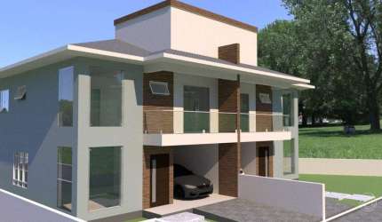 Casa para Venda em Florianópolis, Cachoeira Do Bom Jesus, 3 dormitórios, 3 suítes, 4 banheiros, 1 vaga
