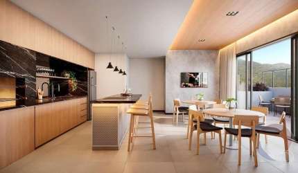 Apartamento para Venda em Florianópolis, Saco Grande, 1 dormitório, 1 suíte, 1 banheiro, 1 vaga