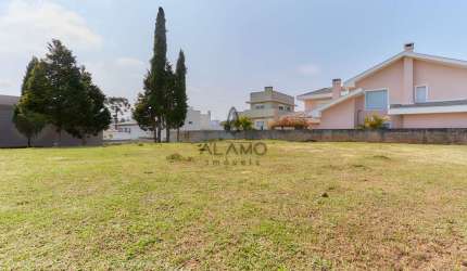 Terreno em condomínio fechado à venda na Rua Uberlândia, 359, Abranches, Curitiba por R$ 1.350.000
