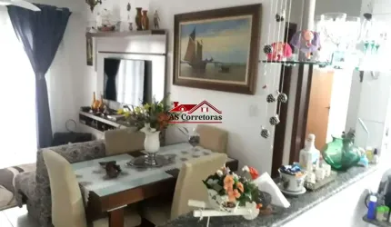 Apartamento à venda na Guilhermina, Praia Grande-SP: 1 quarto, 1 sala, 2 banheiros, 1 vaga de garagem, 62m²!