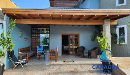 Sobrado com 5 quartos, 4 suítes, bairro central, excelente acabamento, Caraguatatuba - SP