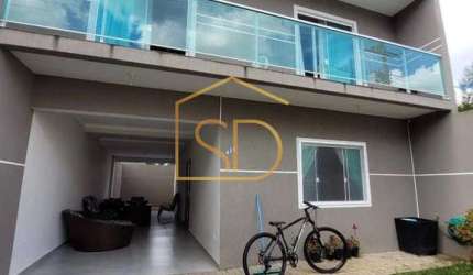 Maravilhoso Sobrado Mobiliado à venda, com 3 quartos 1 suíte , 152m² no Aristocrata em São José dos Pinhais