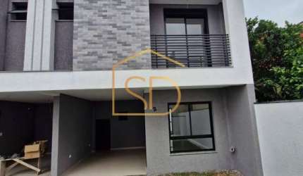Sobrado com 3 quartos, 127,09m², à venda em Curitiba, Uberaba