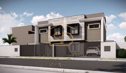 Sobrados Novos com 3 quartos 1 suíte, à venda em São José dos Pinhais, Cruzeiro