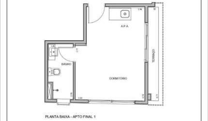 Apartamento com 1 quarto à venda na Alameda Itu, 1548, Jardim Paulista, São Paulo por R$ 636.000