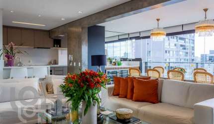 Apartamento com 2 quartos à venda na Rua Pascal, 1907, Campo Belo, São Paulo por R$ 2.250.000