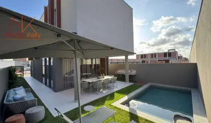 Casa com 4 dormitórios à venda, 314 m² por R$ 2.359.164,81 - Praia Do Jacare - Cabedelo/PB