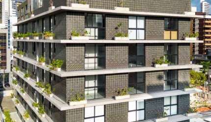 Apartamento com 1 dormitório à venda, 68 m² por R$ 896.837,36 - Tambaú - João Pessoa/PB