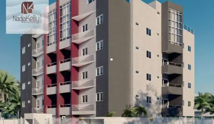Apartamento com 3 dormitórios à venda, 72 m² por R$ 485.415,00 - Jardim Camboinha - Cabedelo/PB