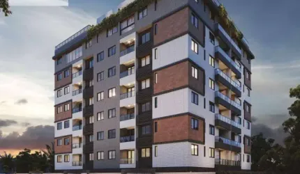 Apartamento de 77m² com 3 quartos e a 144m. do mar a venda por R$ 530.000 - Poço - Cabedelo/PB