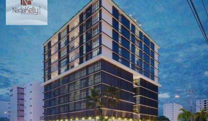 Flat com 1 dormitório à venda, 65 m² por R$ 772.650,00 - Tambaú - João Pessoa/PB