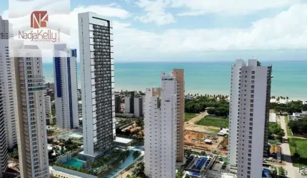 Apartamento de Alto padrão com 450m², 4 suítes e vista panorâmica a venda por R$ 4.950.000 - Altiplano Cabo Branco - João Pessoa/PB