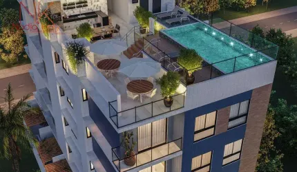 Apartamentos de 48m² com 2 quartos a 50m. da praia a venda por R$ 470.499 - Intermares - Cabedelo/PB