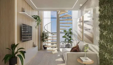 Apartamento Duplex com 2 dormitórios à venda, 105 m² por R$ 669.343 - Aeroclube - João Pessoa/PB