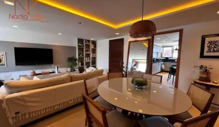 Apartamento MOBILADO E PÉ NA AREIA de 92m² com 2 quartos à venda por R$ 1.500.000 - Bessa - João Pessoa/PB