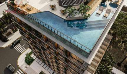 Flat com 1 dormitório à venda, 28 m² por R$ 349.839,71 - Bessa - João Pessoa/PB