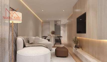 Apartamento com 1 dormitório à venda, 32 m² por R$ 333.000 - Jardim Oceania - João Pessoa/PB