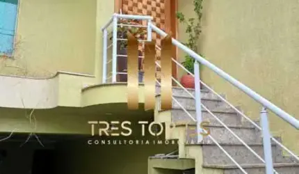 Casa com 3 quartos à venda na Rua Dom Silvério Pimenta, Vila Scarpelli, Santo André, 217 m2 por R$ 1.000.000