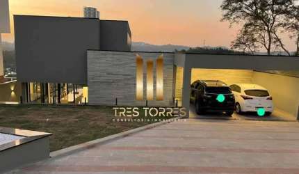 Casa em condomínio fechado com 3 quartos à venda na Rua Monza, Jardim Imperial Hills III, Arujá, 460 m2 por R$ 4.800.000
