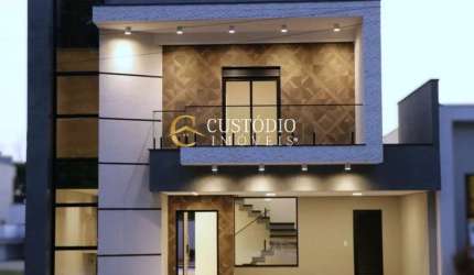 Imperdível oportunidade de compra: Casa de 3 quartos, 3 suítes, 2 salas, 1 banheiro, 4 vagas e 180m² em Sorocaba-SP, Jardim Residencial Campos do Conde.