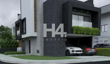 Casa em condomínio fechado com 3 quartos à venda na Rua Fernando de Noronha, Santa Cândida, Curitiba, 243 m2 por R$ 1.495.000