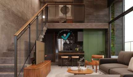 Flat com 1 quarto à venda na Avenida Bernardo Vieira de Melo, 2326, Piedade, Jaboatão dos Guararapes, 24 m2 por R$ 265.000