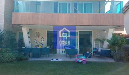 Casa 4 suítes em condomínio pé na areia Praia do Surf Itacimirim Bahia