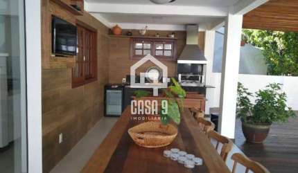 Casa 5 quartos locação anual condomínio Porto das Baleias em Praia do Forte Bahia