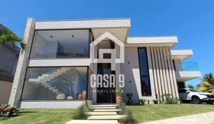 Casa 8 suítes á venda 50 metros do mar condomínio Paraíso em Guarajuba Bahia