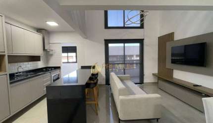 Loft Tarsila Apartamento com 1 dormitório à venda, 78 m² por R$ 960.000 - Parque Residencial Aquarius - São José dos Campos/SP