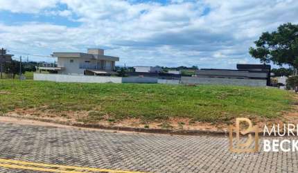 Terreno plano com 594m2 no Condomínio Ecopark Bourbon em Caçapava