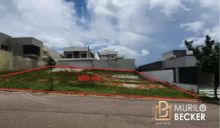 Terreno com 600m² no Condomínio Terras do Vale em Caçapava