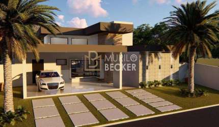 Casa em condomínio em construção 250m² 3 Quartos - 2 Suítes em  
Caçapava