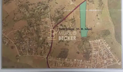 Terreno/Área para Incorporação à venda com 20.000 m² em Caçapava