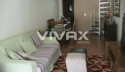Cobertura com 3 quartos à venda na Rua Vilela Tavares, Méier, Rio de Janeiro, 159 m2 por R$ 640.000